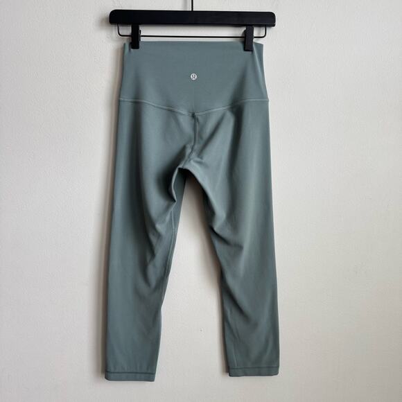 LuLulemon Athletica Align Crop 21" in Oil Blue 6 - Picture 11 of 12